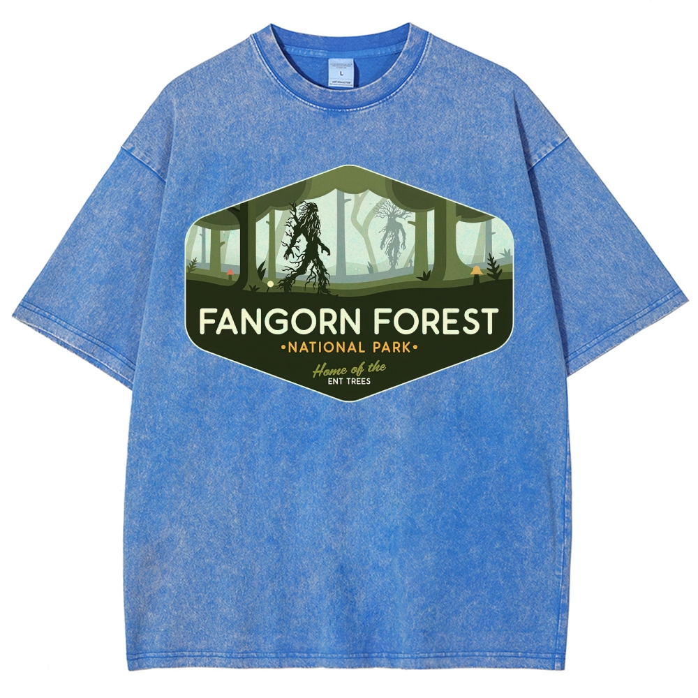 Ancient Forest Exploration Washed T-Shirt 
