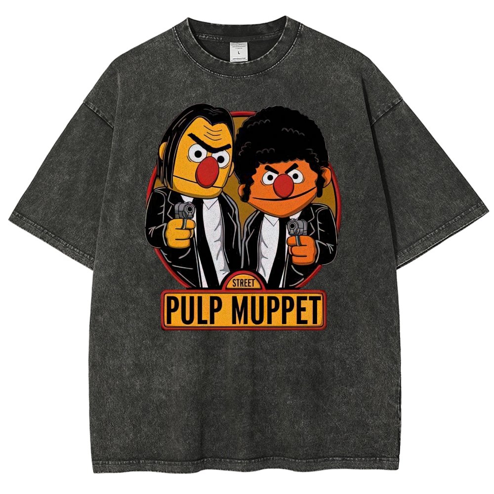 Plush Gangster Duo Washed T-Shirt 