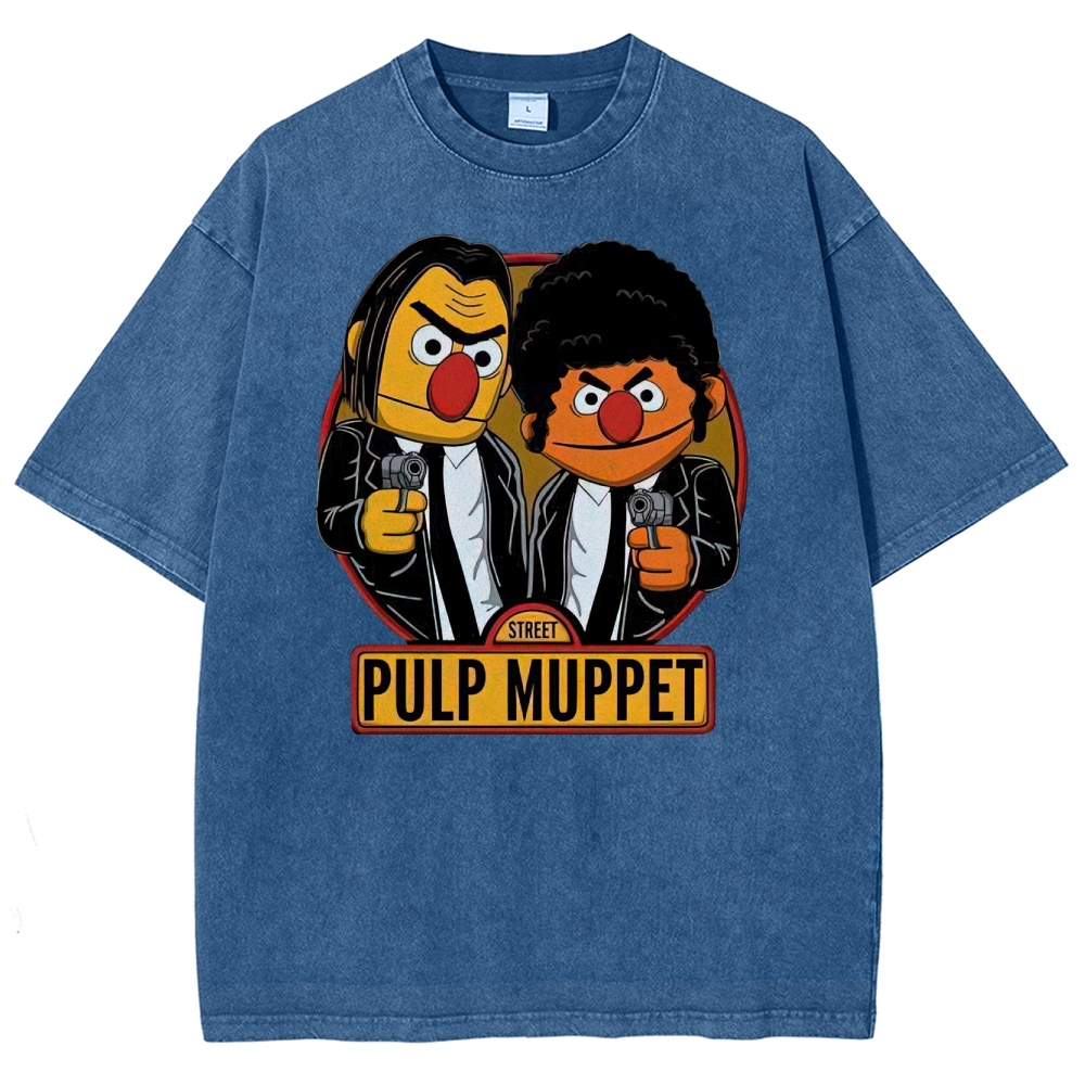 Plush Gangster Duo Washed T-Shirt 