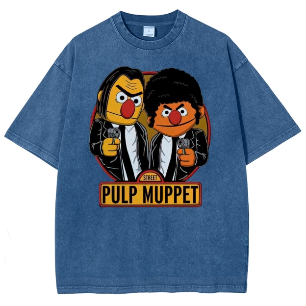 Plush Gangster Duo Washed T-Shirt 