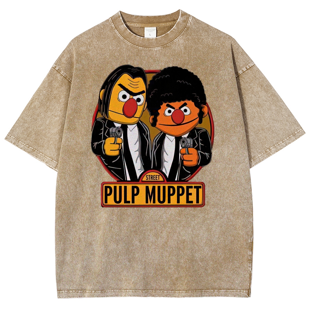 Plush Gangster Duo Washed T-Shirt 