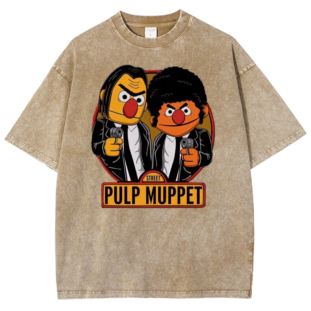 Plush Gangster Duo Washed T-Shirt 