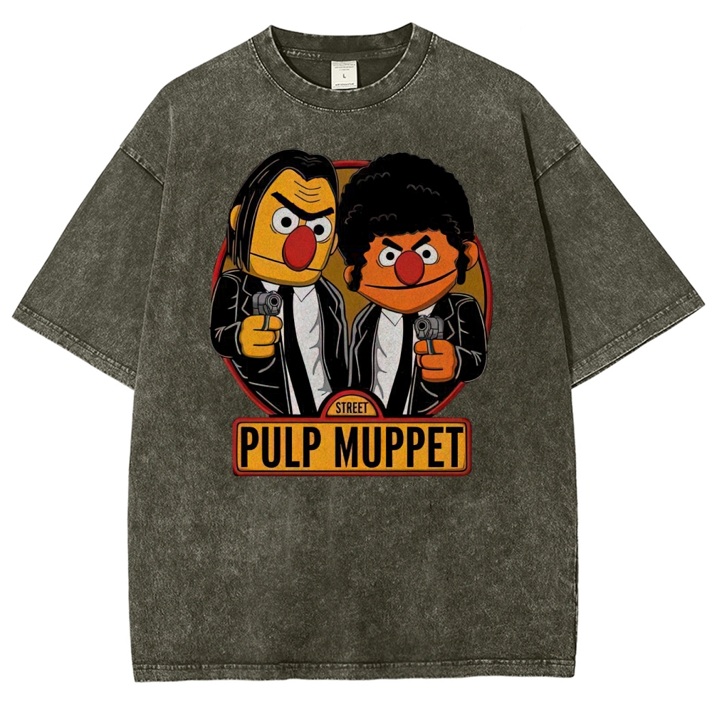 Plush Gangster Duo Washed T-Shirt 