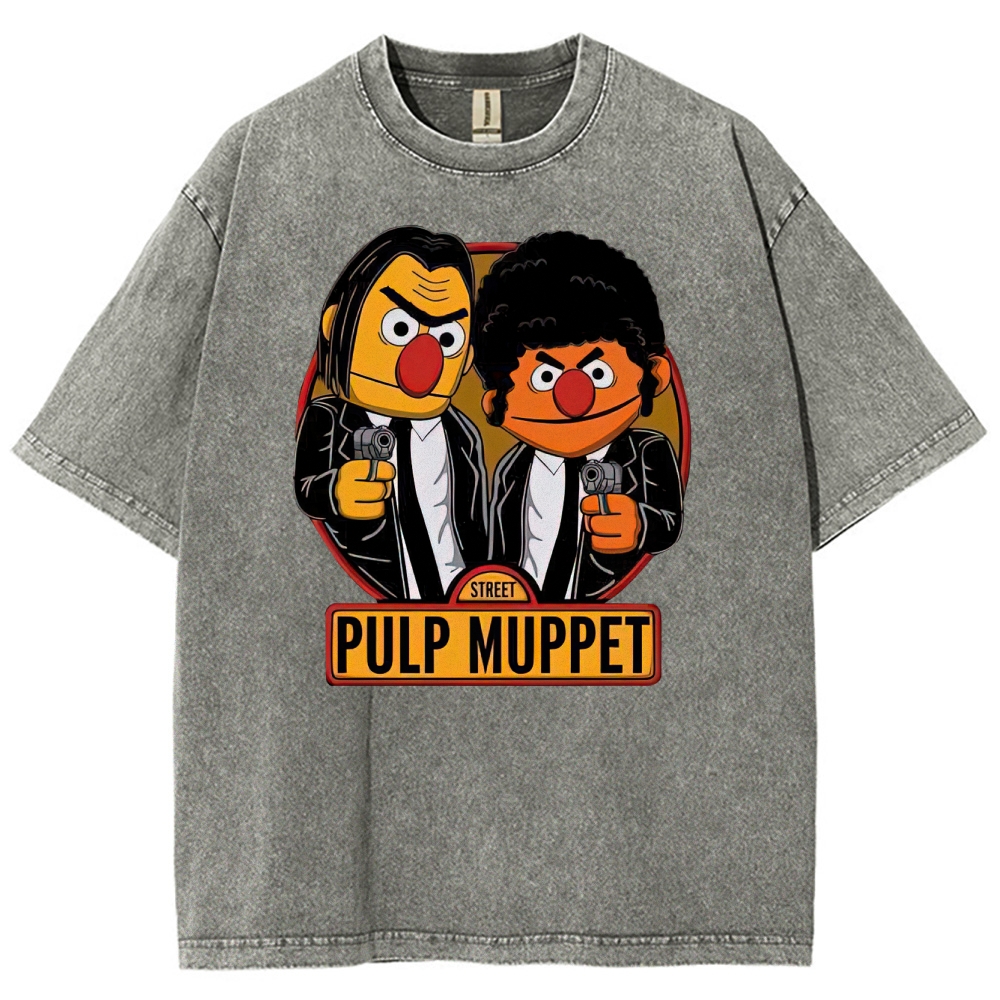 Plush Gangster Duo Washed T-Shirt 