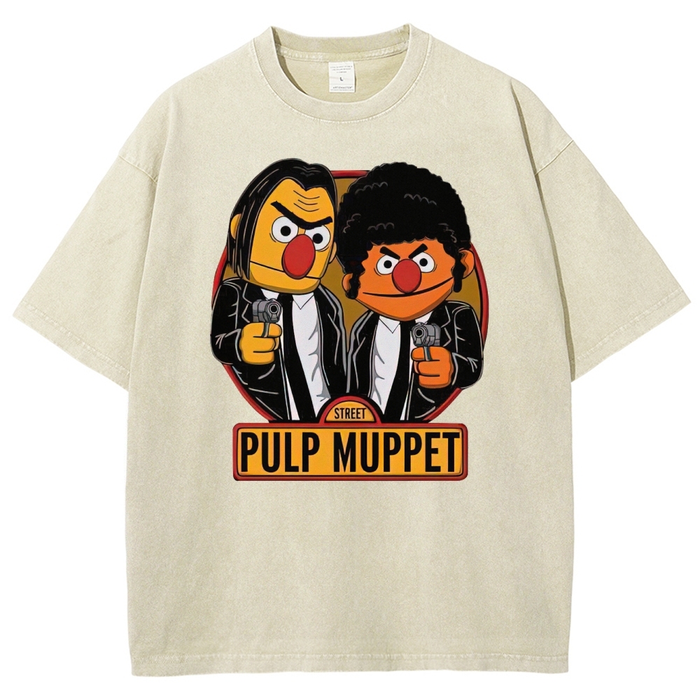 Plush Gangster Duo Washed T-Shirt 