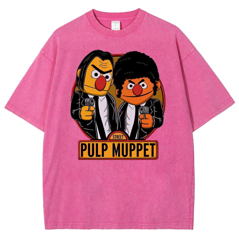 Plush Gangster Duo Washed T-Shirt 