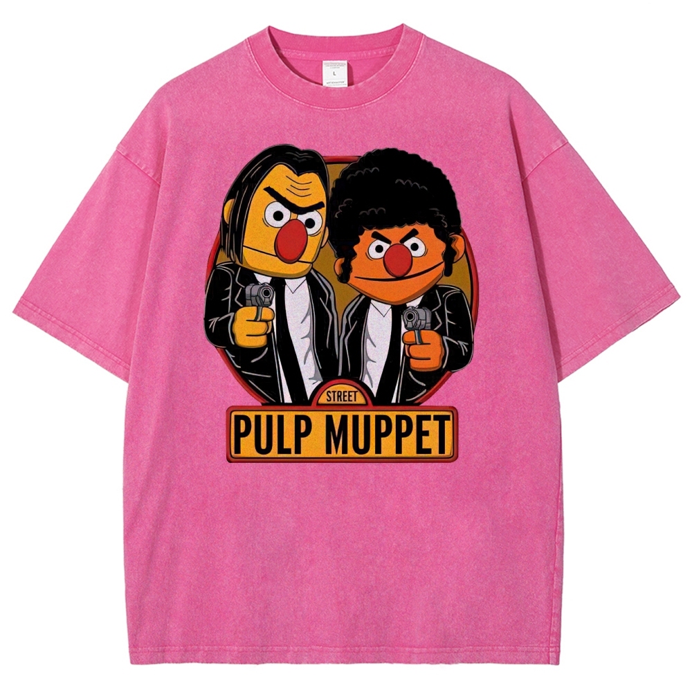 Plush Gangster Duo Washed T-Shirt 