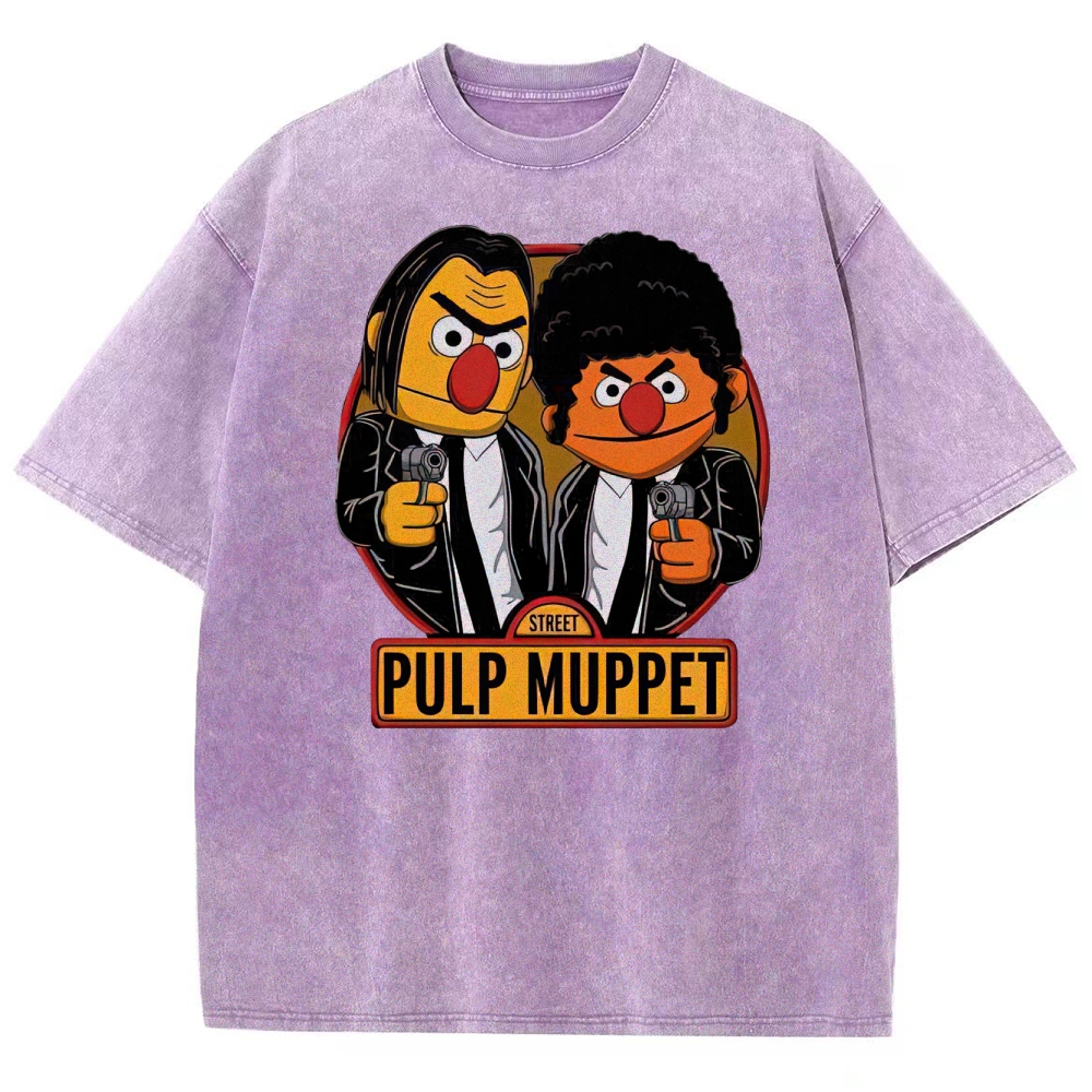 Plush Gangster Duo Washed T-Shirt 