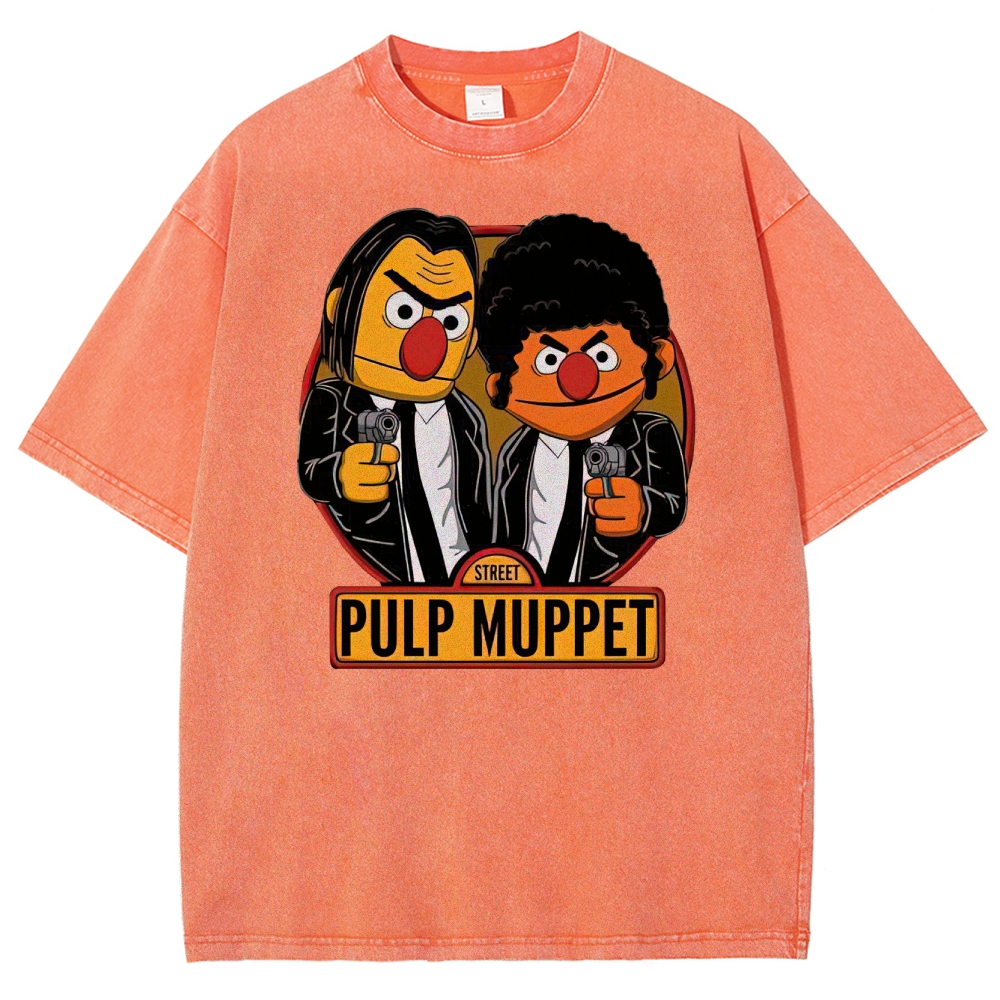 Plush Gangster Duo Washed T-Shirt 