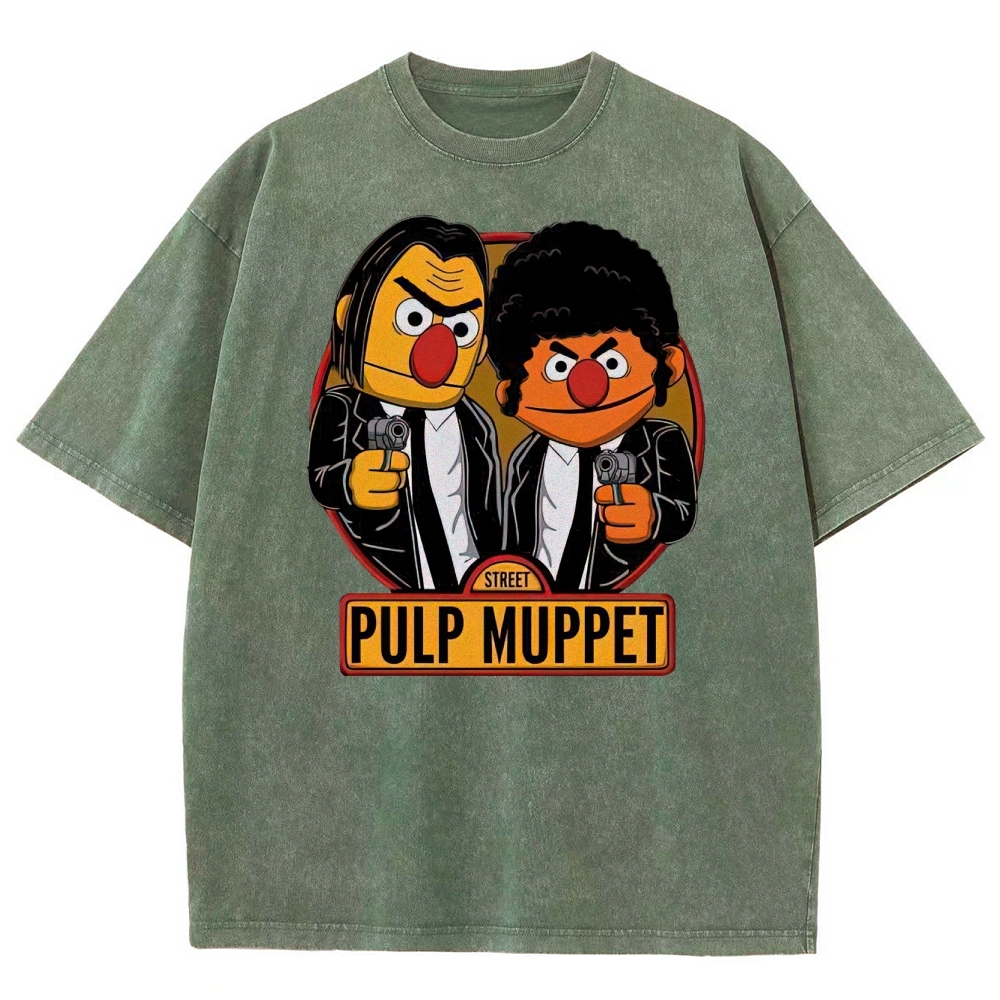 Plush Gangster Duo Washed T-Shirt 