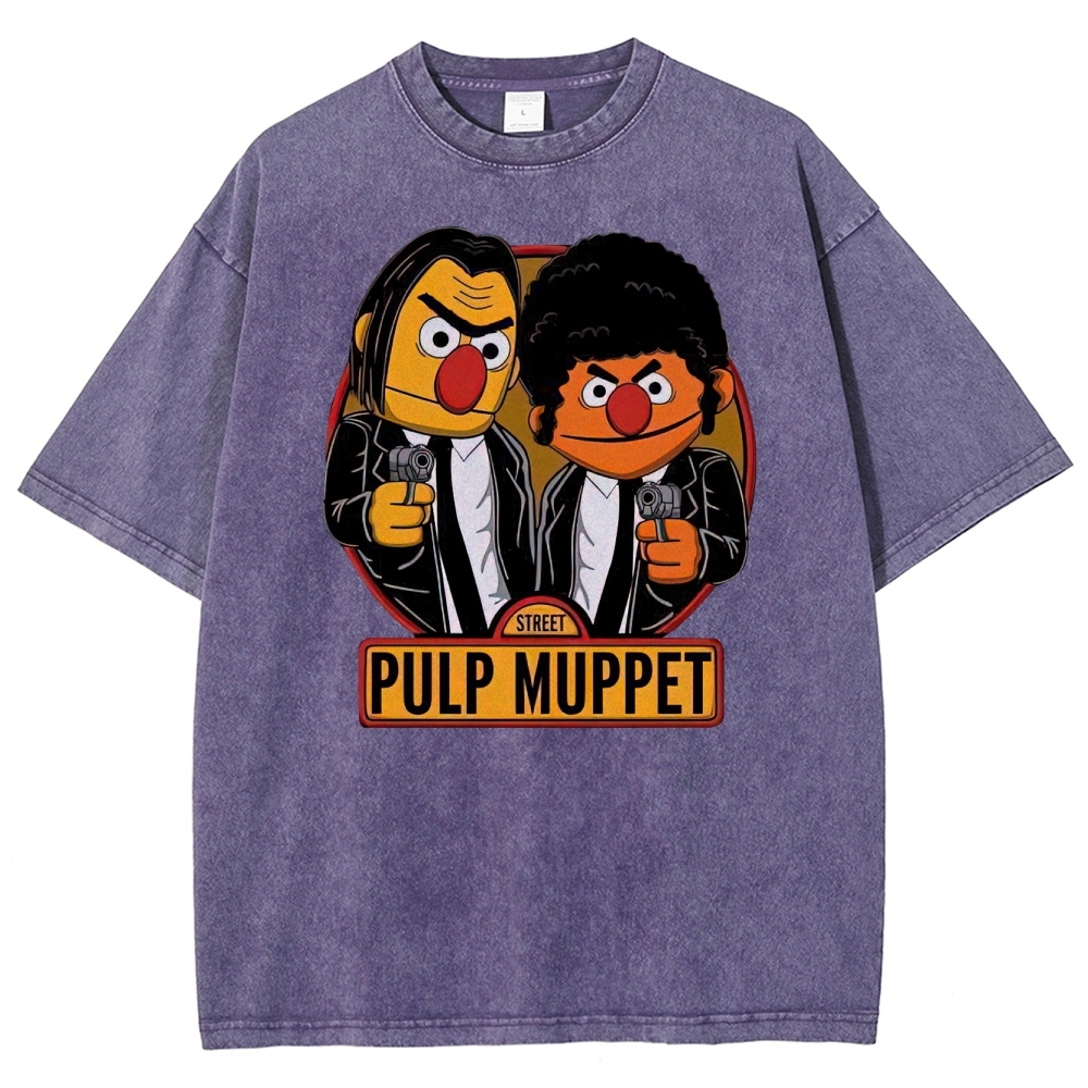 Plush Gangster Duo Washed T-Shirt 