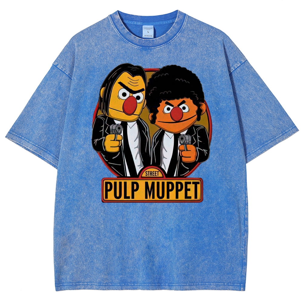 Plush Gangster Duo Washed T-Shirt 