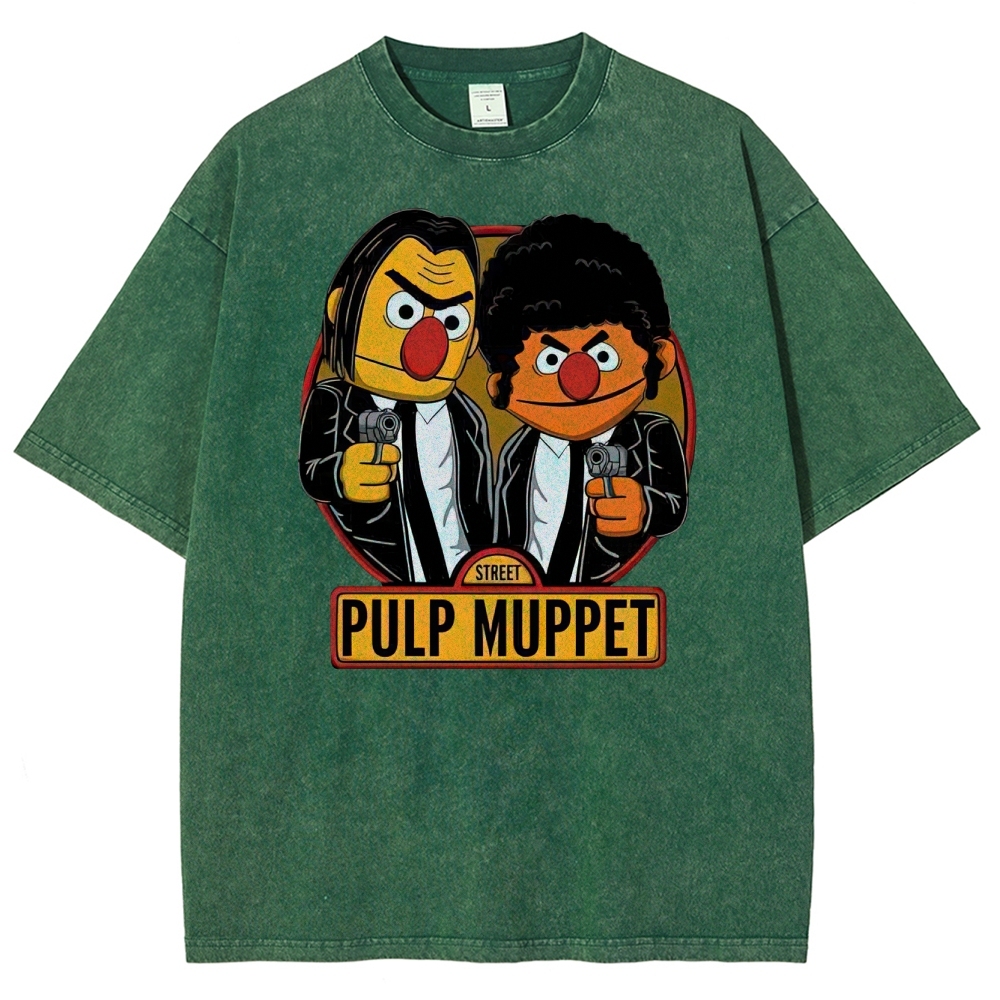 Plush Gangster Duo Washed T-Shirt 