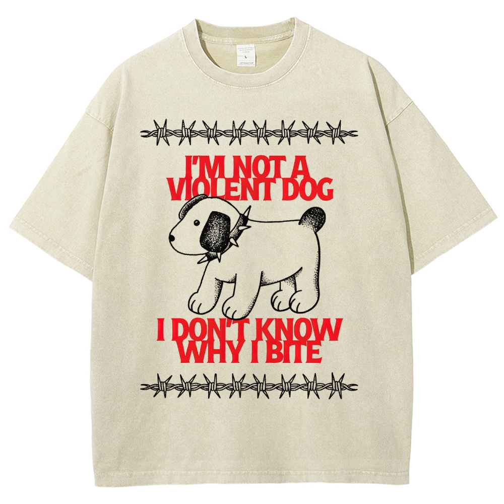 Misunderstanding Dog Washed T-Shirt 