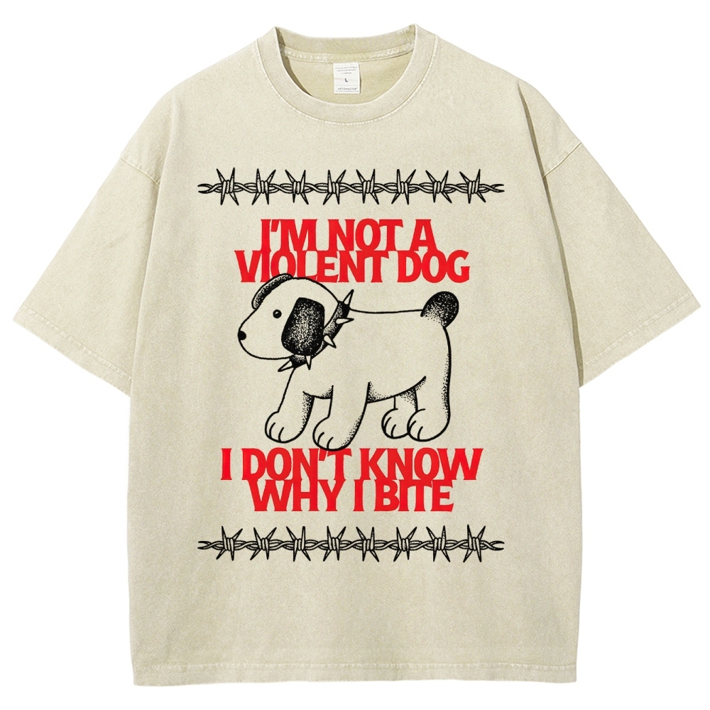 Misunderstanding Dog Washed T-Shirt 