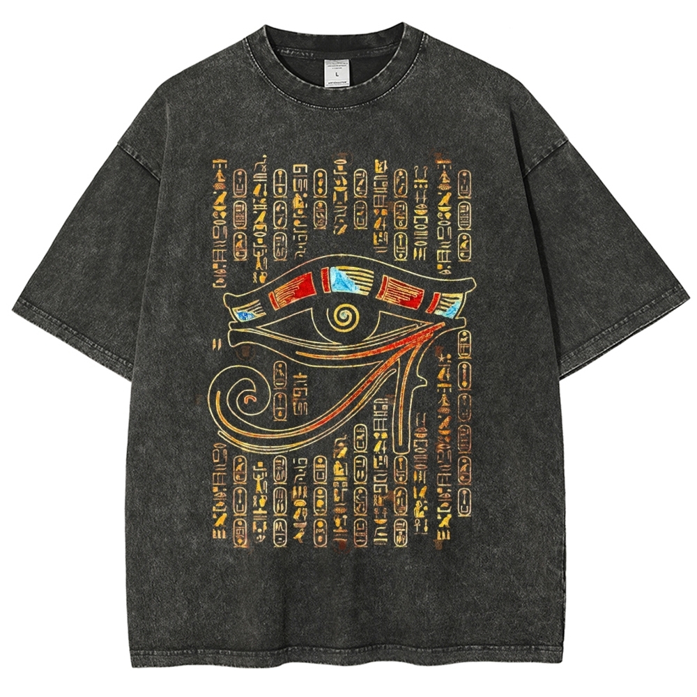 Eye Of Horus Washed T-Shirt