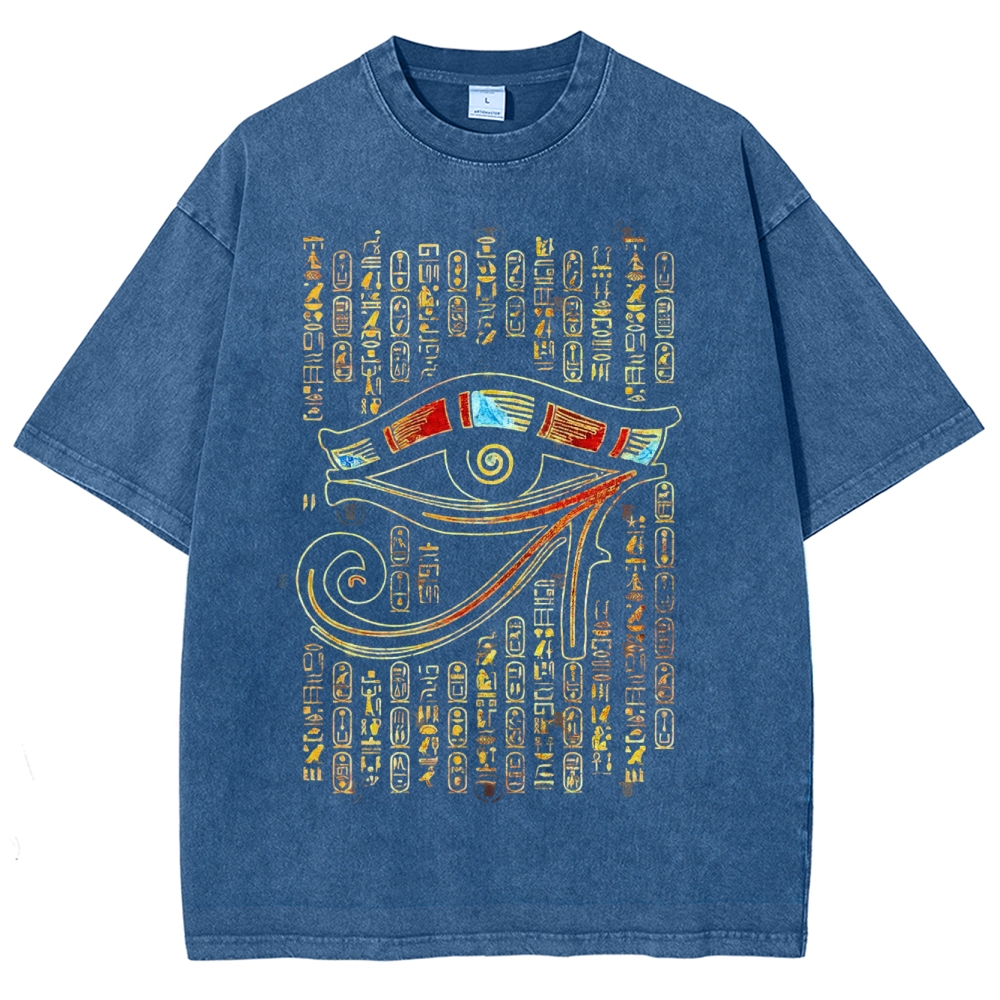 Eye Of Horus Washed T-Shirt 