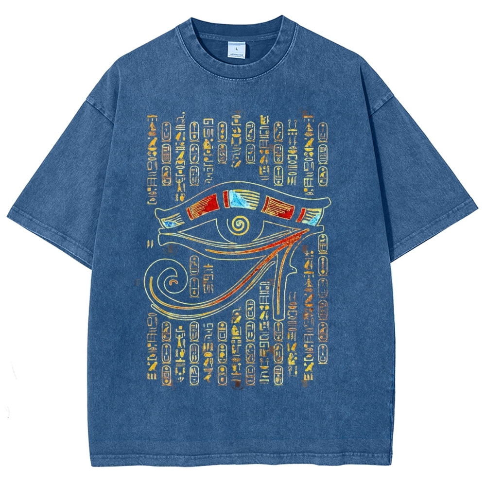 Eye Of Horus Washed T-Shirt 