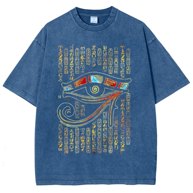 Eye Of Horus Washed T-Shirt 