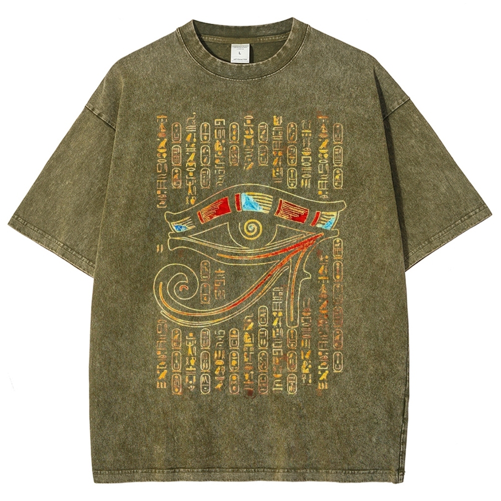 Eye Of Horus Washed T-Shirt 