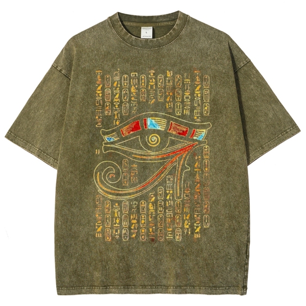 Eye Of Horus Washed T-Shirt 