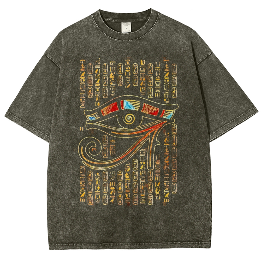 Eye Of Horus Washed T-Shirt 