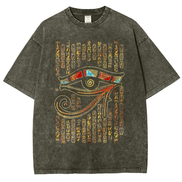 Eye Of Horus Washed T-Shirt 