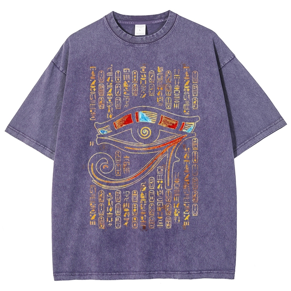 Eye Of Horus Washed T-Shirt 