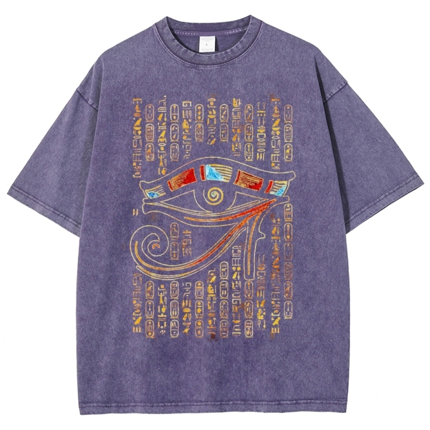 Eye Of Horus Washed T-Shirt 