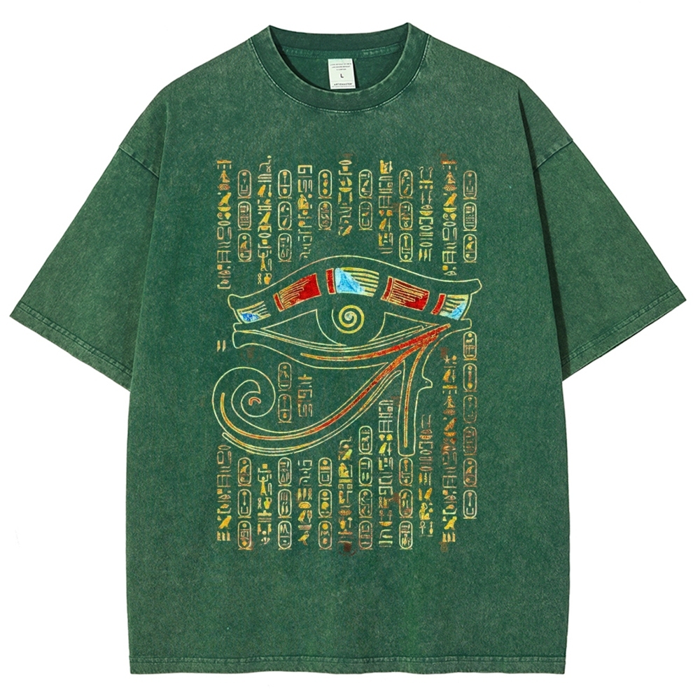 Eye Of Horus Washed T-Shirt 