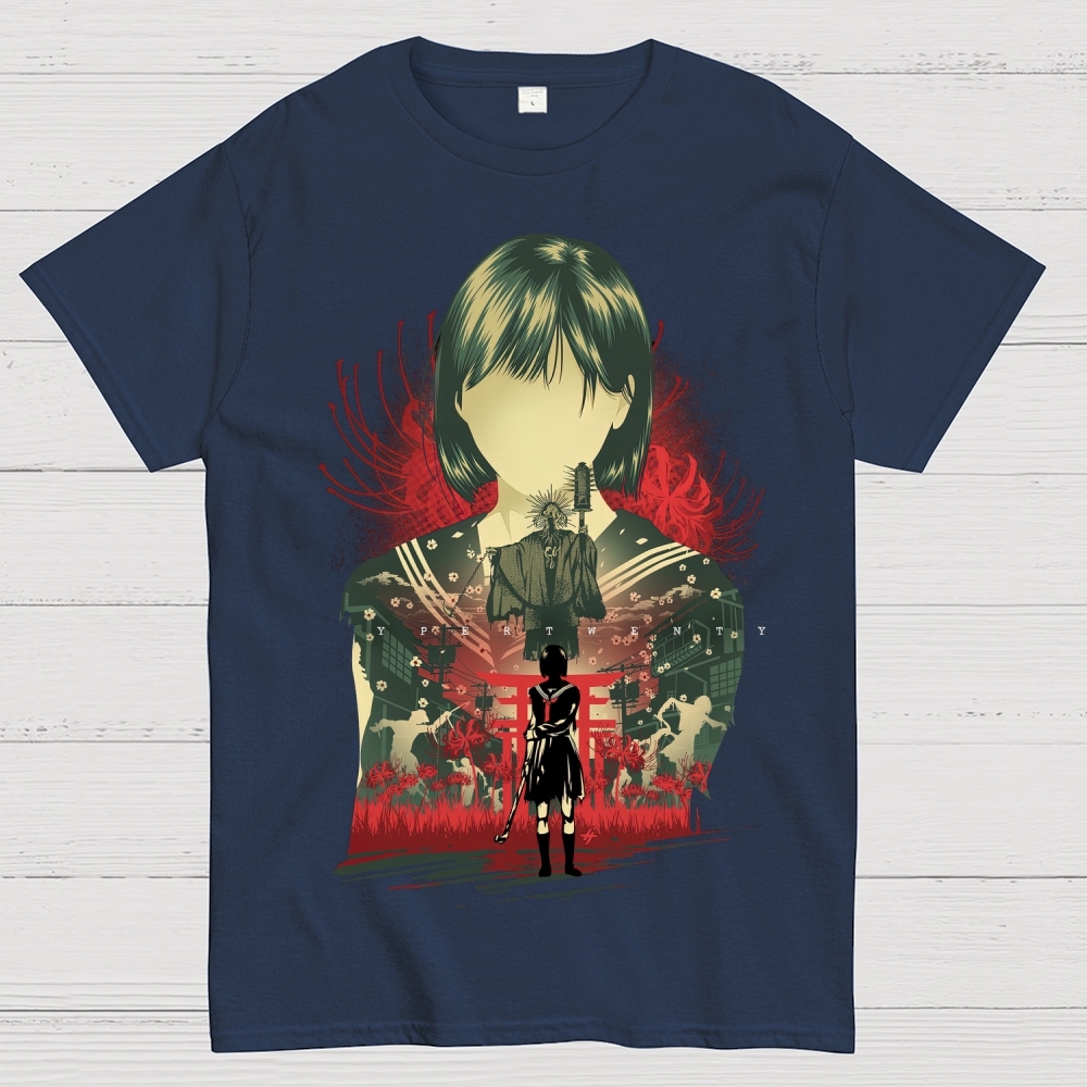 Layered Protagonist Graphic Cotton T-shirt