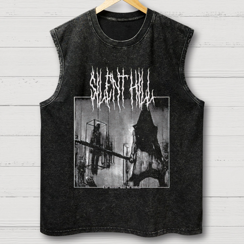 Pyramid Head Washed Tank Top