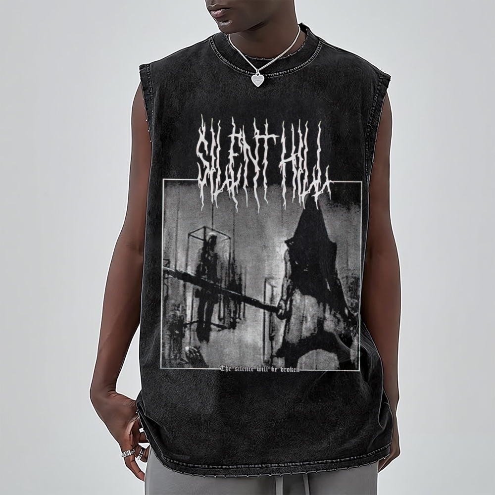Pyramid Head Washed Tank Top 