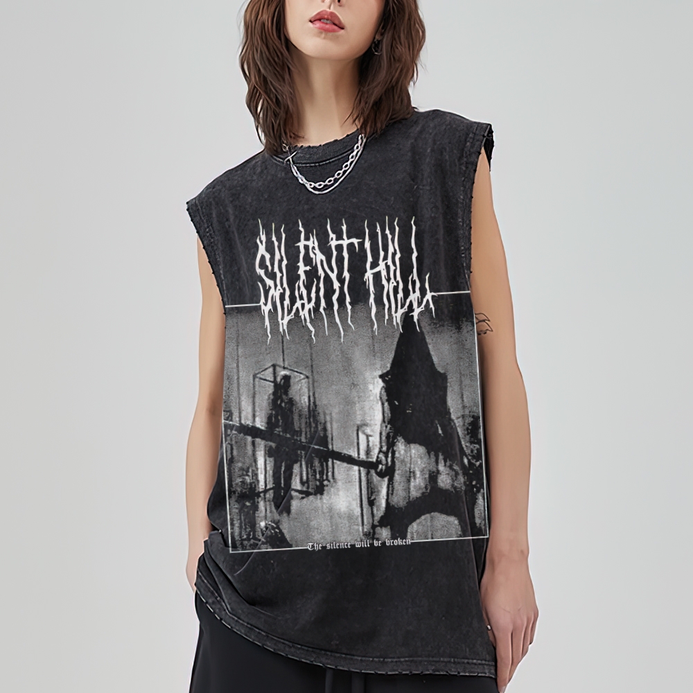 Pyramid Head Washed Tank Top 
