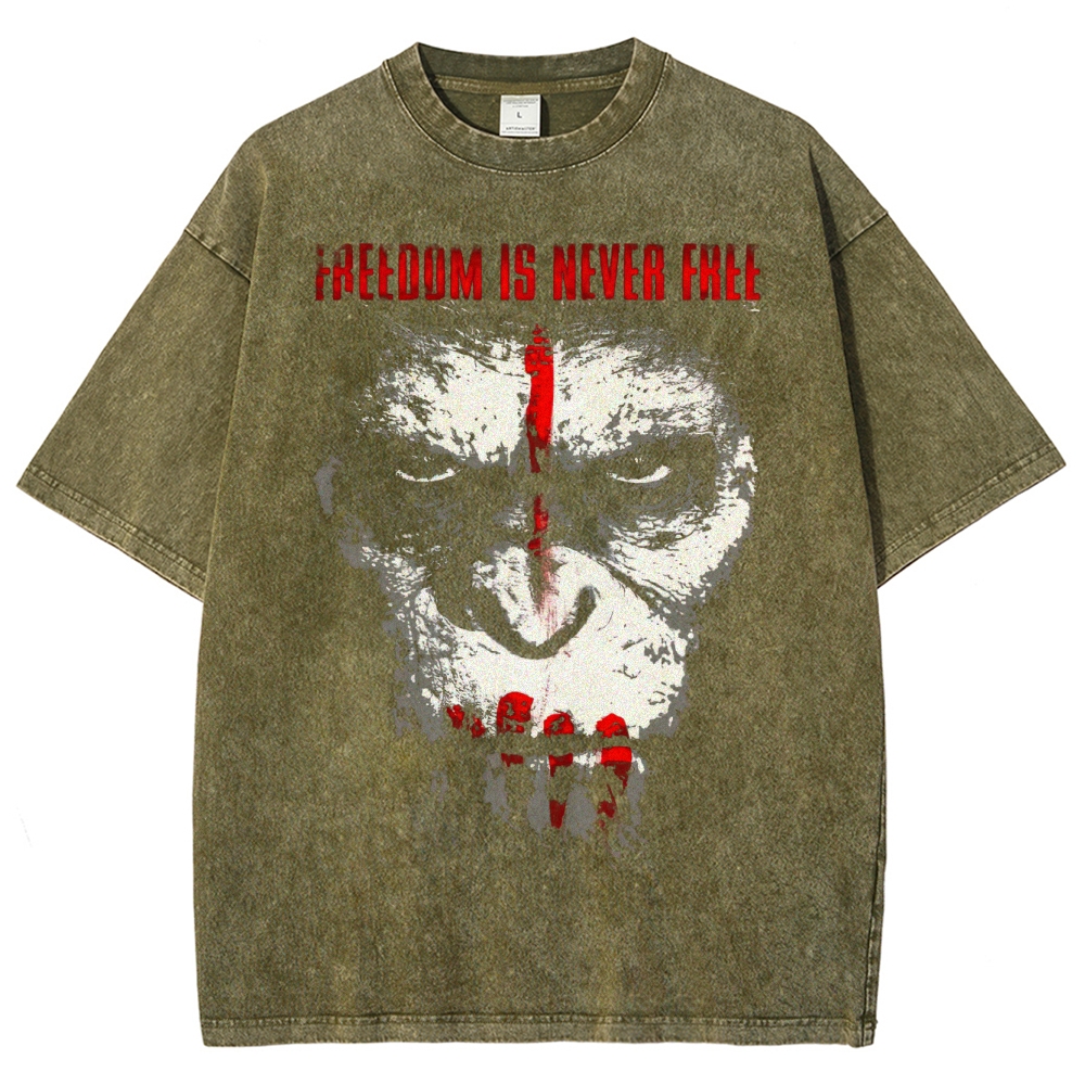 Primal Rebellion  Washed T-Shirt 