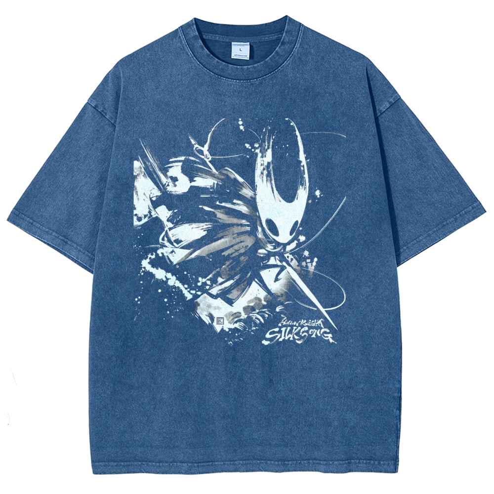  Indie Action Brushstroke Washed T-Shirt 