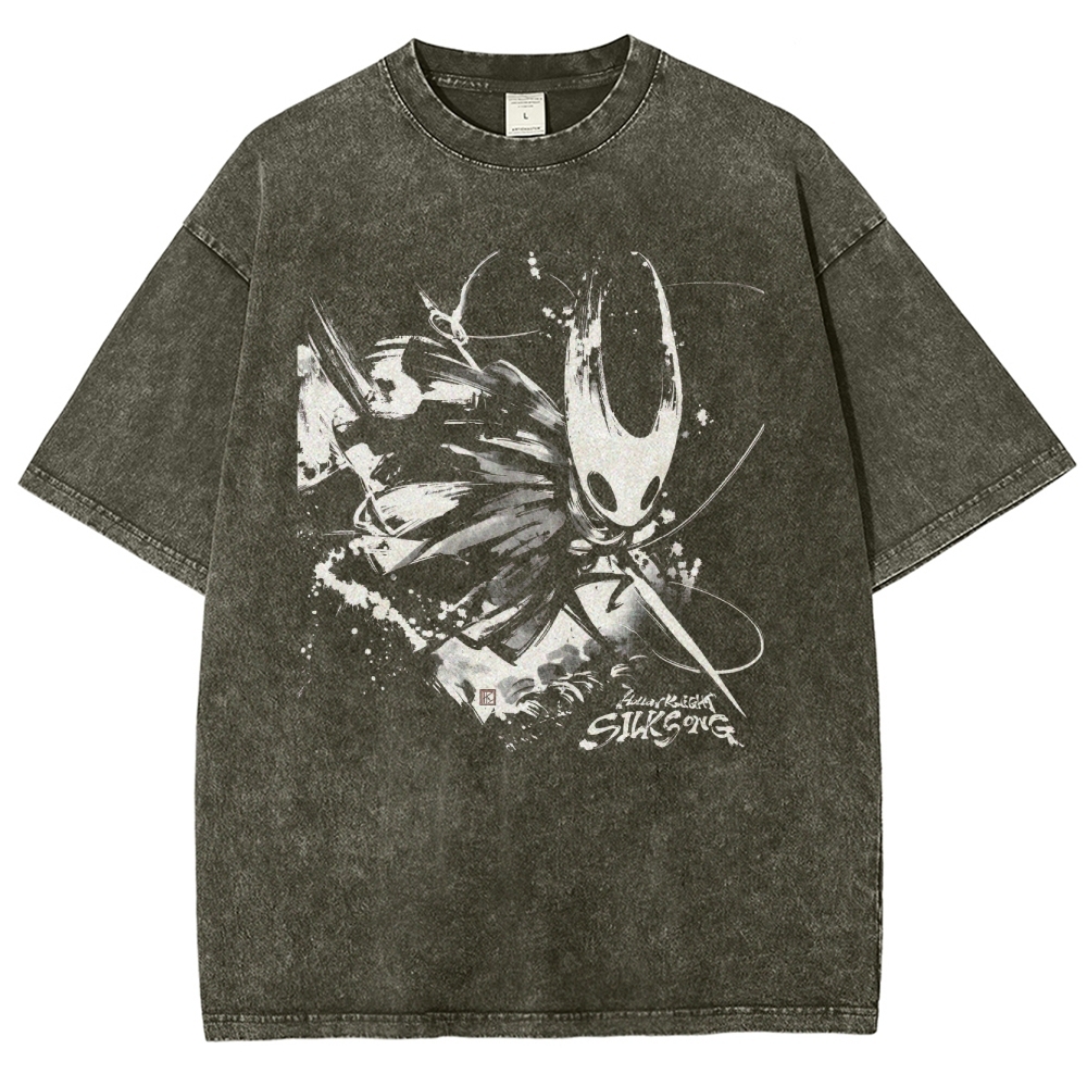  Indie Action Brushstroke Washed T-Shirt 