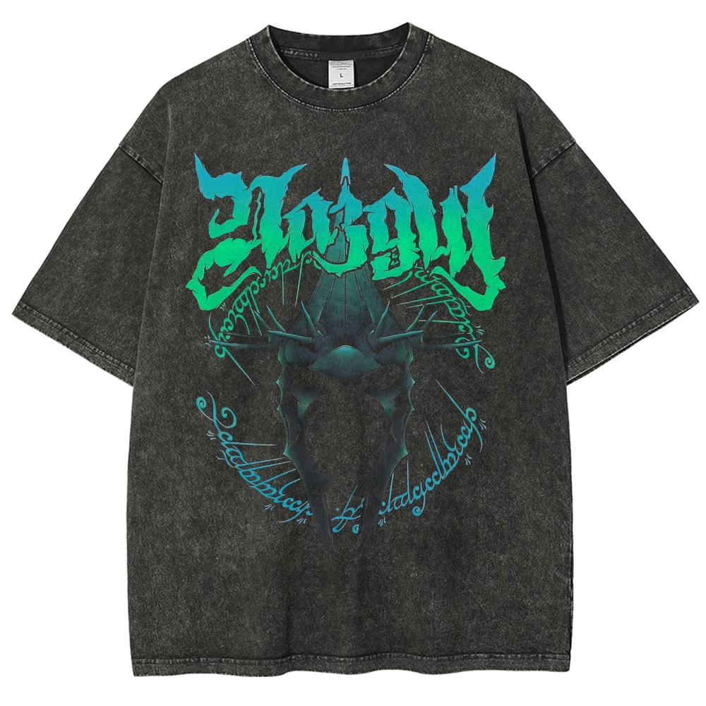 Morgoth Black Metal Graphic Washed T-Shirt
