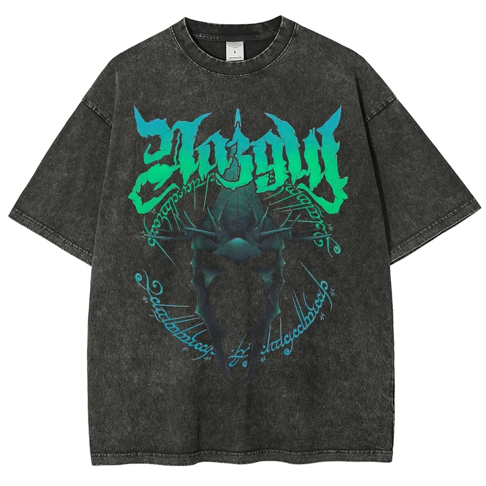 Morgoth Black Metal Graphic Washed T-Shirt