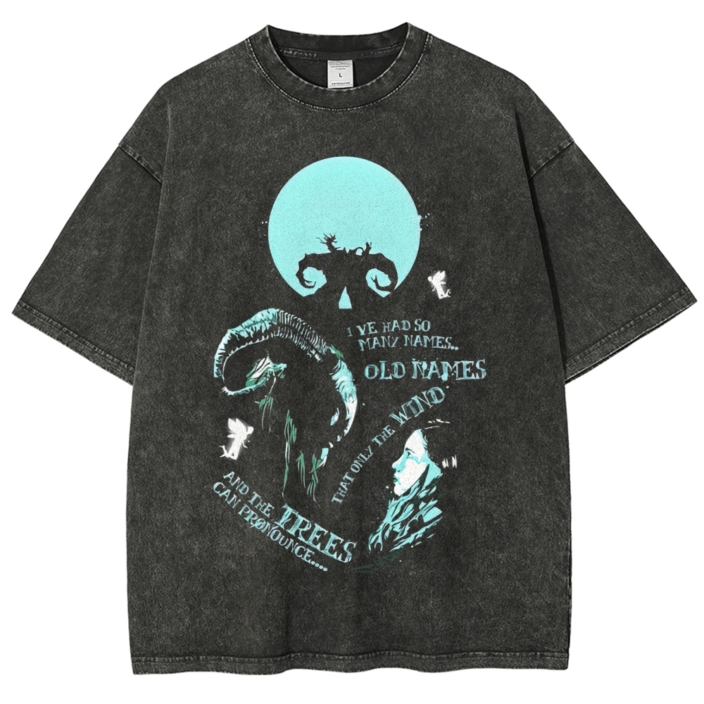 Old Names Faun & Figure Graphic Washed T-Shirt