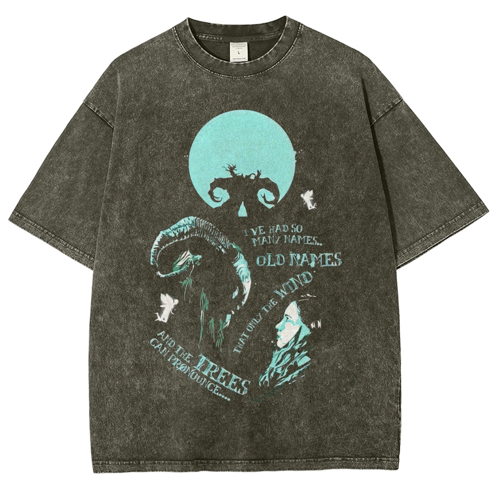 Old Names Faun & Figure Graphic Washed T-Shirt