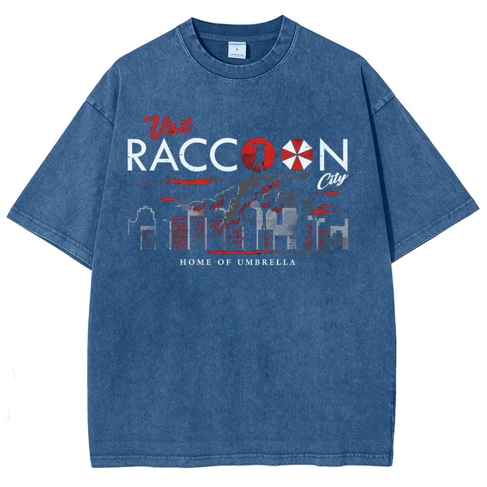Red Signal Silhouette Washed T-Shirt 