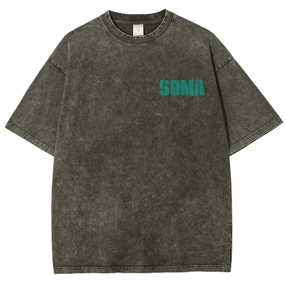 SOMA Sci - Fi Horror Graphic Washed T-Shirt