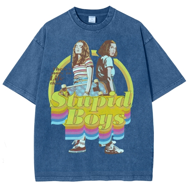 There's More to Life Graphic Washed T-Shirt