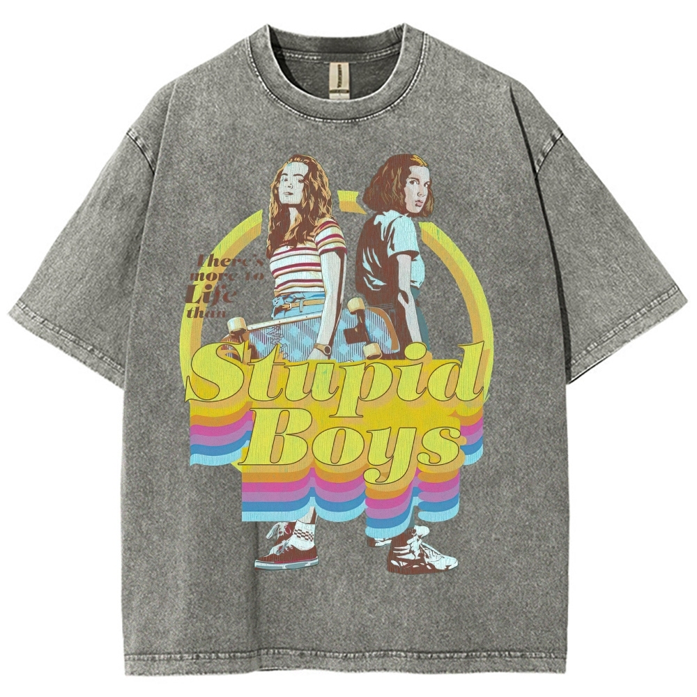 There's More to Life Graphic Washed T-Shirt