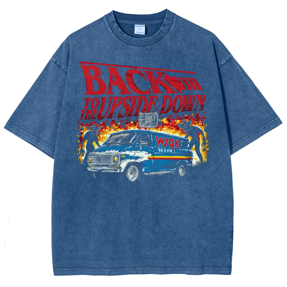 To the Upside Down Washed T-Shirt 