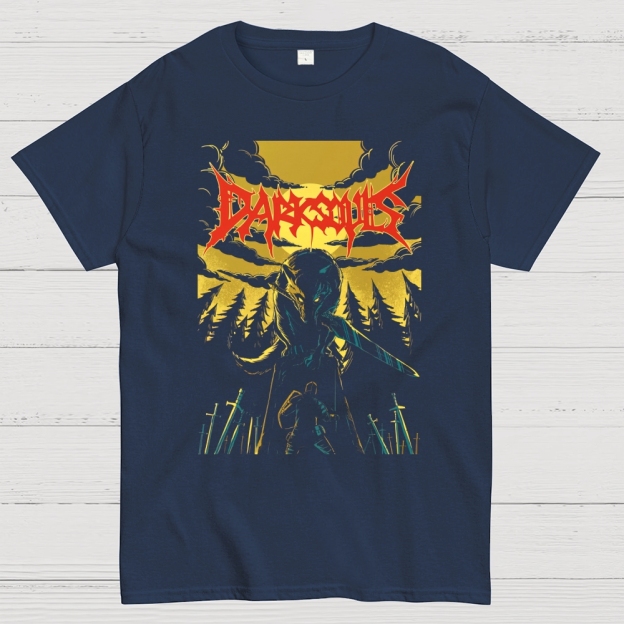 Darkborn Forest Battle Cotton T-shirt 