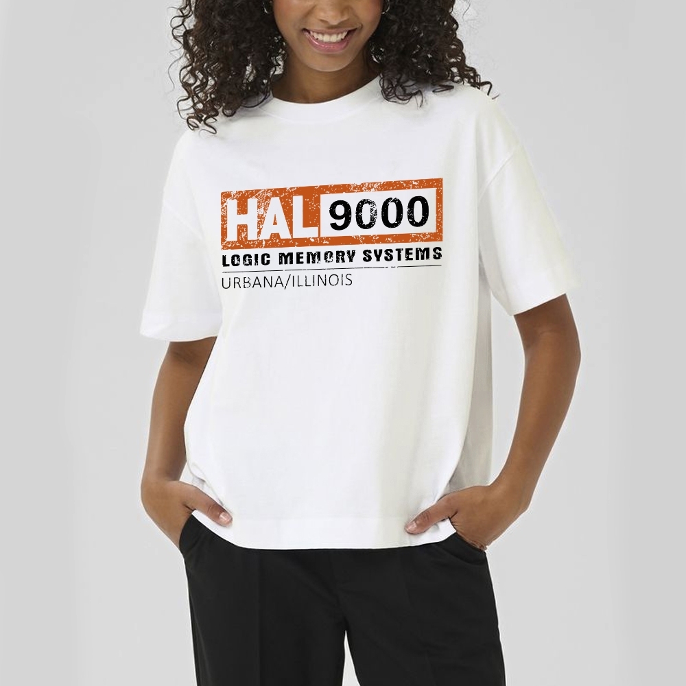 HAL 9000 Logic Memory Systems Graphic Cotton T-shirt 