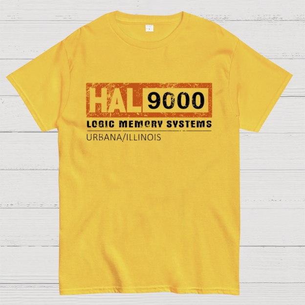 HAL 9000 Logic Memory Systems Graphic Cotton T-shirt 