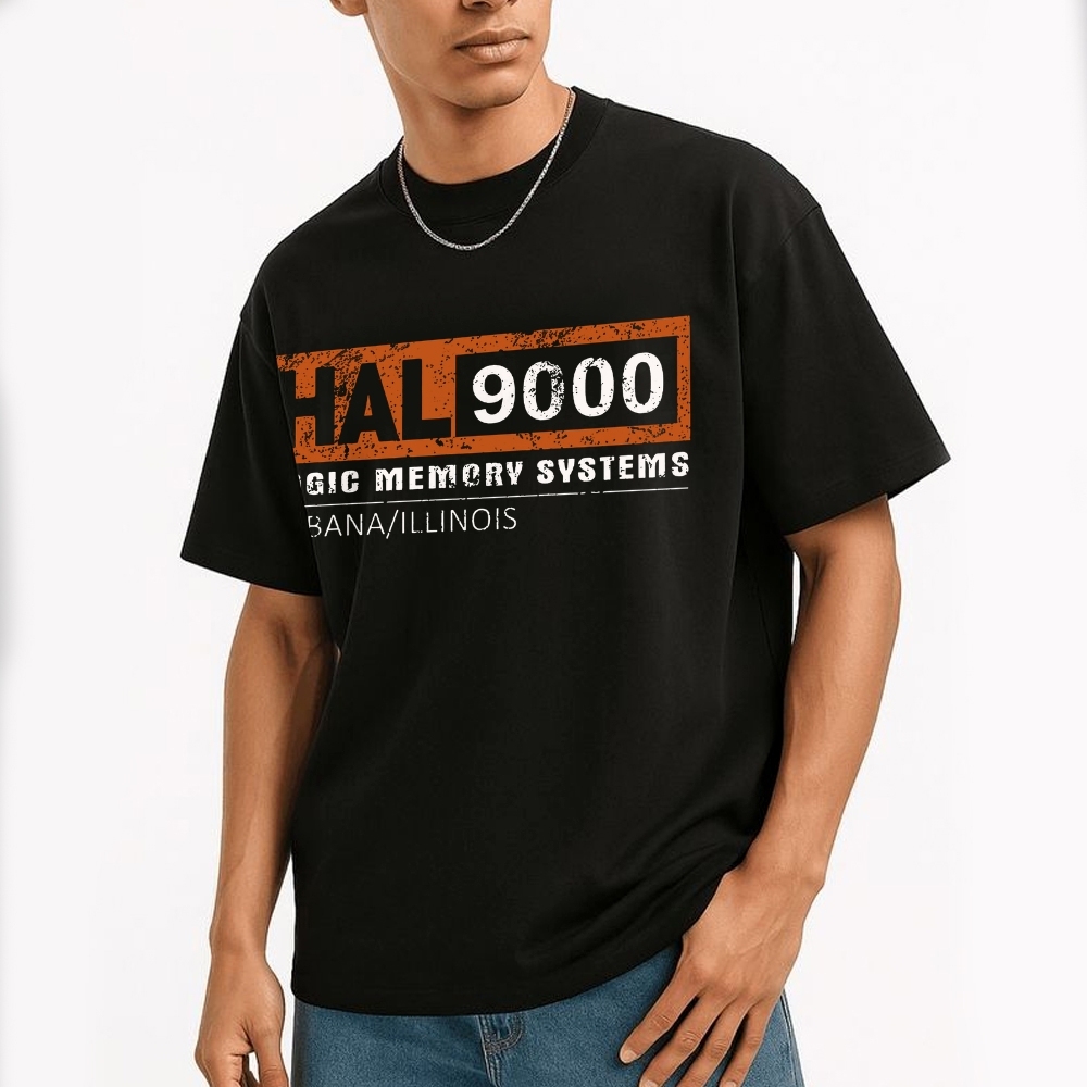 HAL 9000 Logic Memory Systems Graphic Cotton T-shirt 